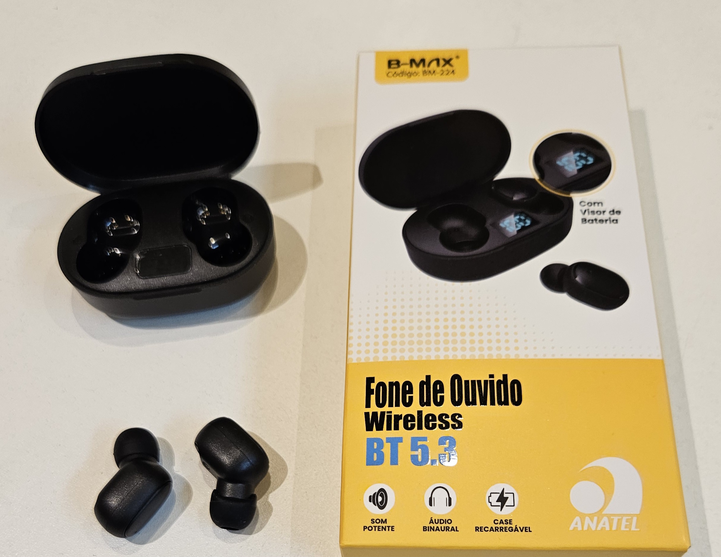 Fone de Ouvido Wireless B-MAX BM-224 - Imagem 2
